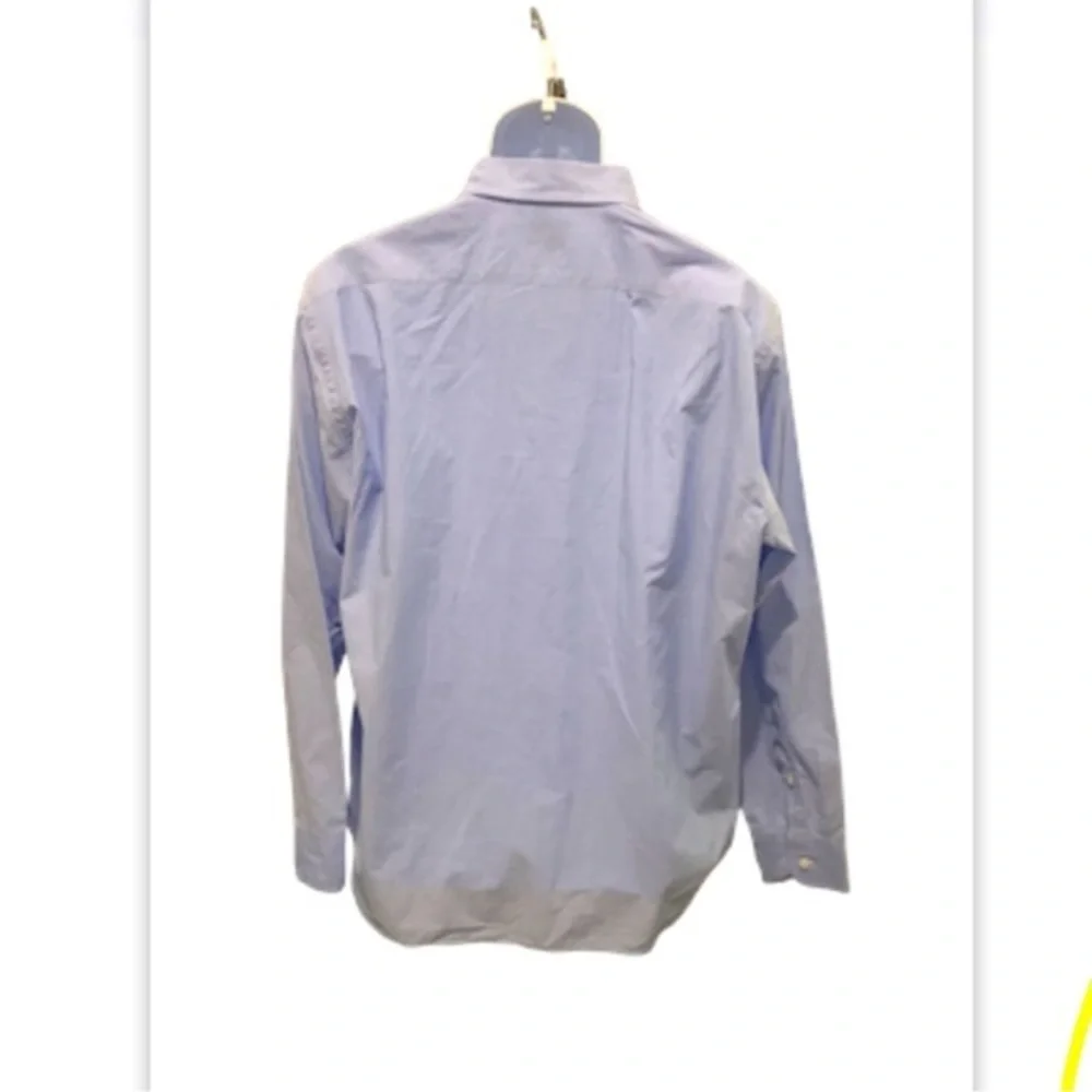 J. Crew Men's‎ Long Sleeve Dress Shirt Blue Sz XL